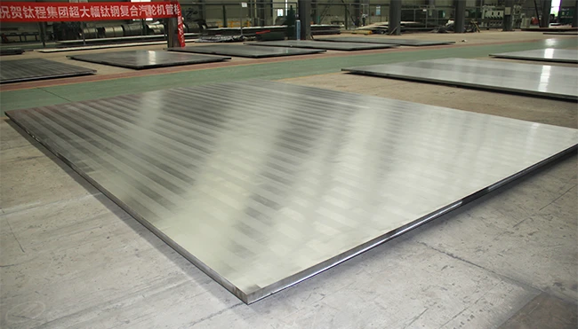 zirconium steel clad plates